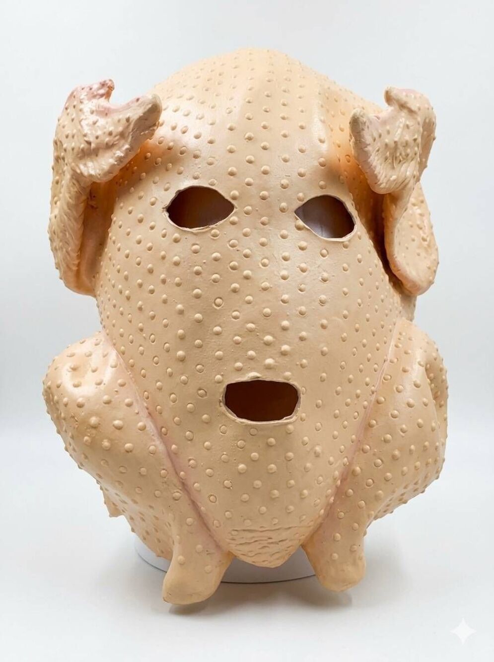 🔥NWOT Full Head Latex Turkey Costume Mask
